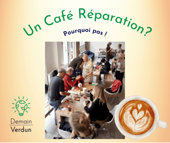 Un Café réparation à Verdun