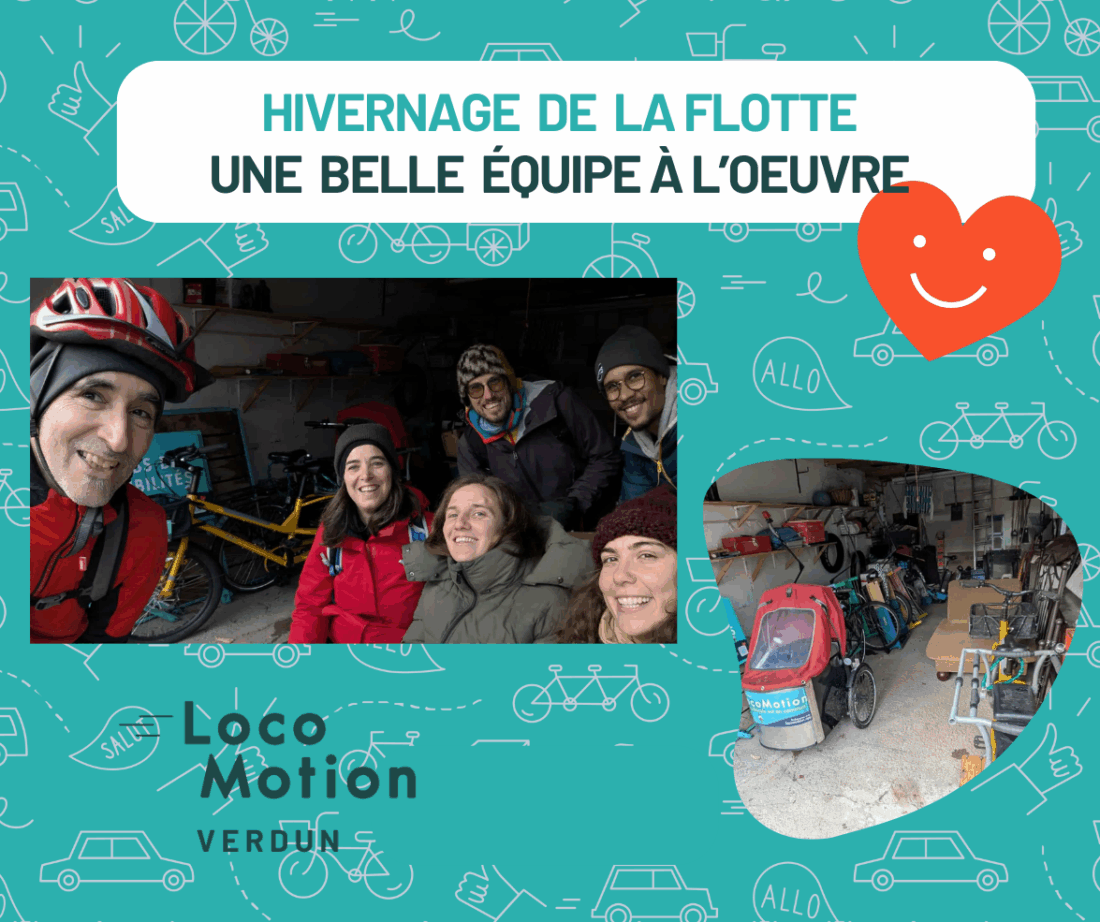Hivernage de la flotte LocoMotion